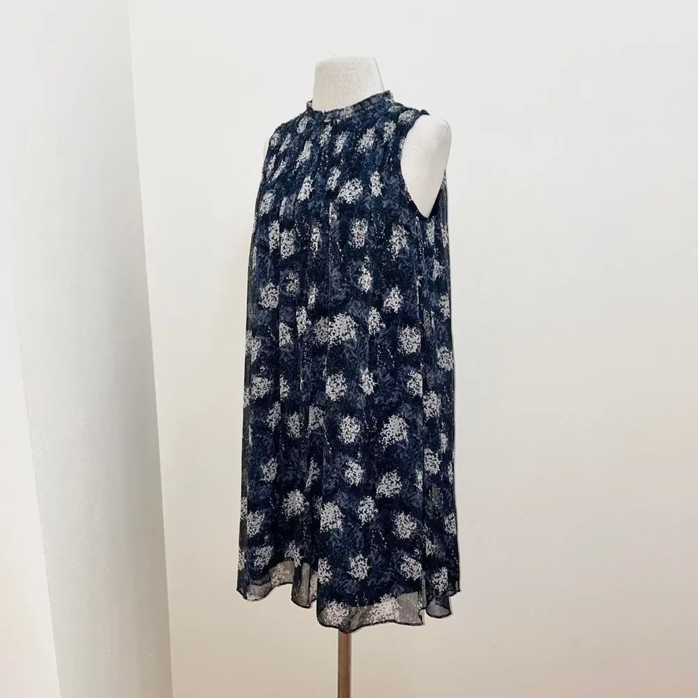 Joie - Mini Dress in Baltic print Size medium - Image 6