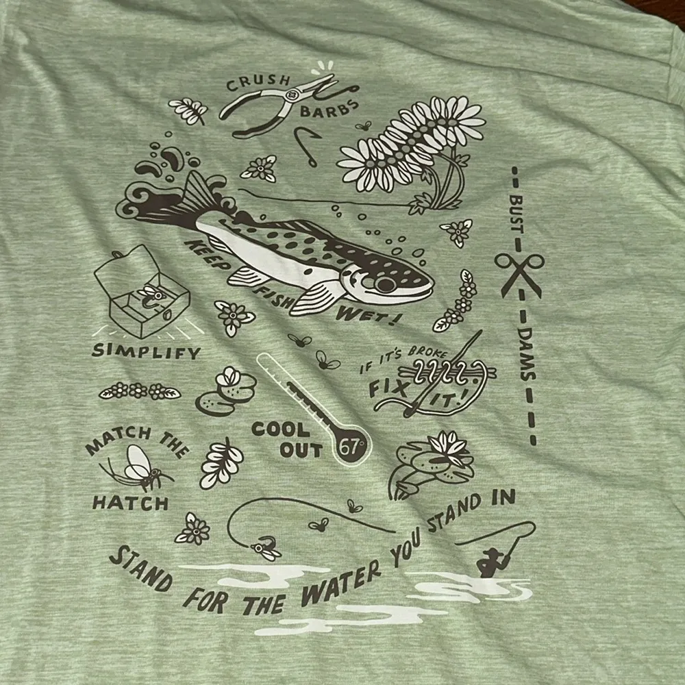 Patagonia Women’s Capilene Cool Fly Fishing Long Sleeve Tee, XL - Image 4