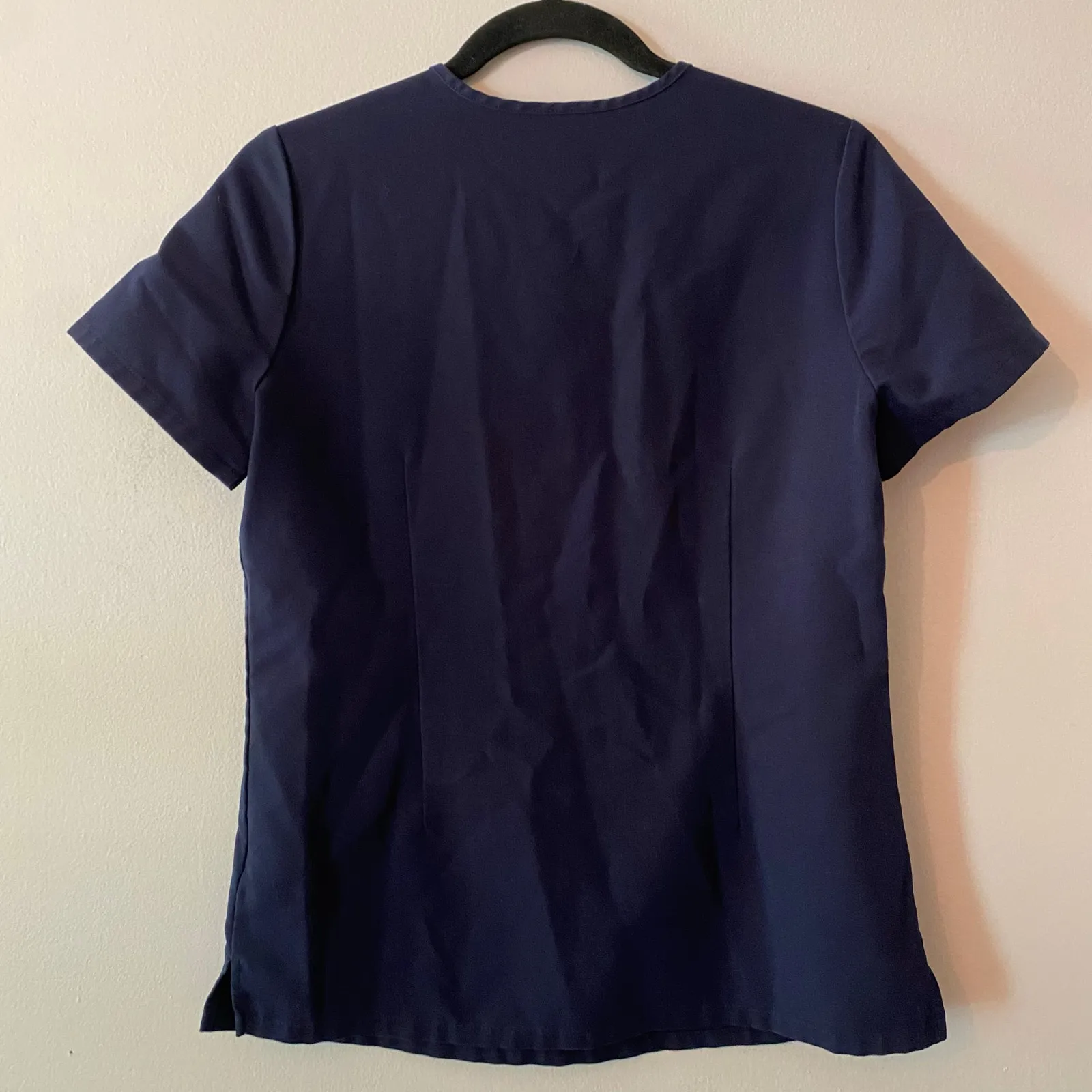 FIGS Navy Blue Catarina Scrub Top Nurse Doctor Uniform Medical Women's size XS - Image 5