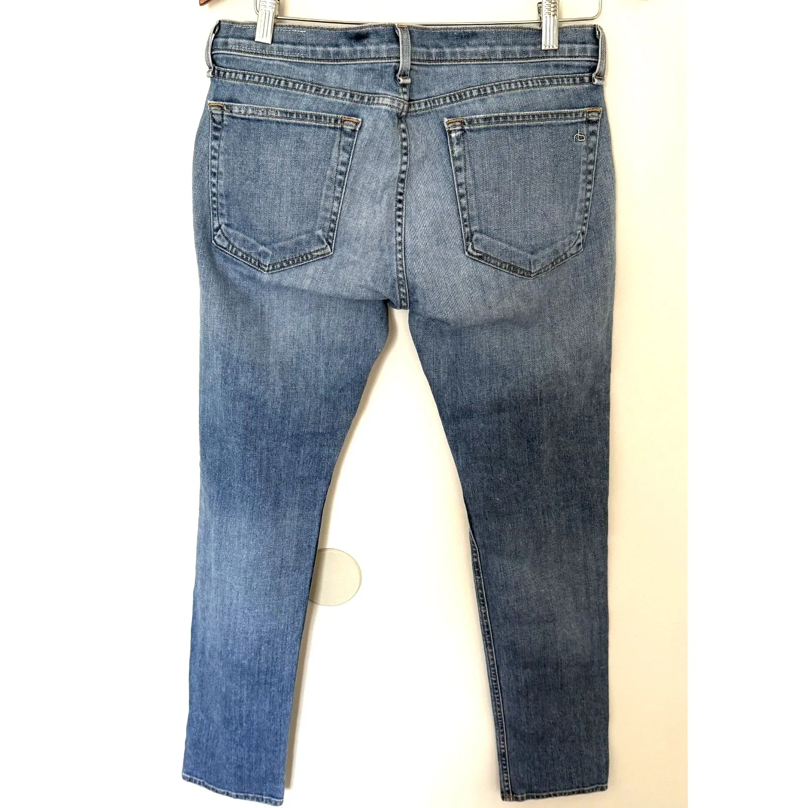 Rag & Bone Dre Distressed Atwater Ankle Low Rise Jeans Sz 28 - Image 3