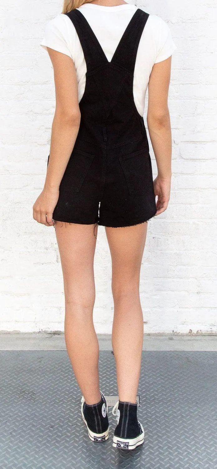 Brandy Melville Black Overalls - Image 2