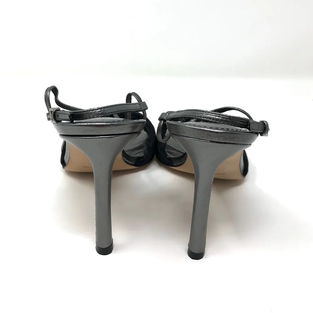 LAUNDRY by SHELLI SEGAL open toe heels, NWOT - Image 5