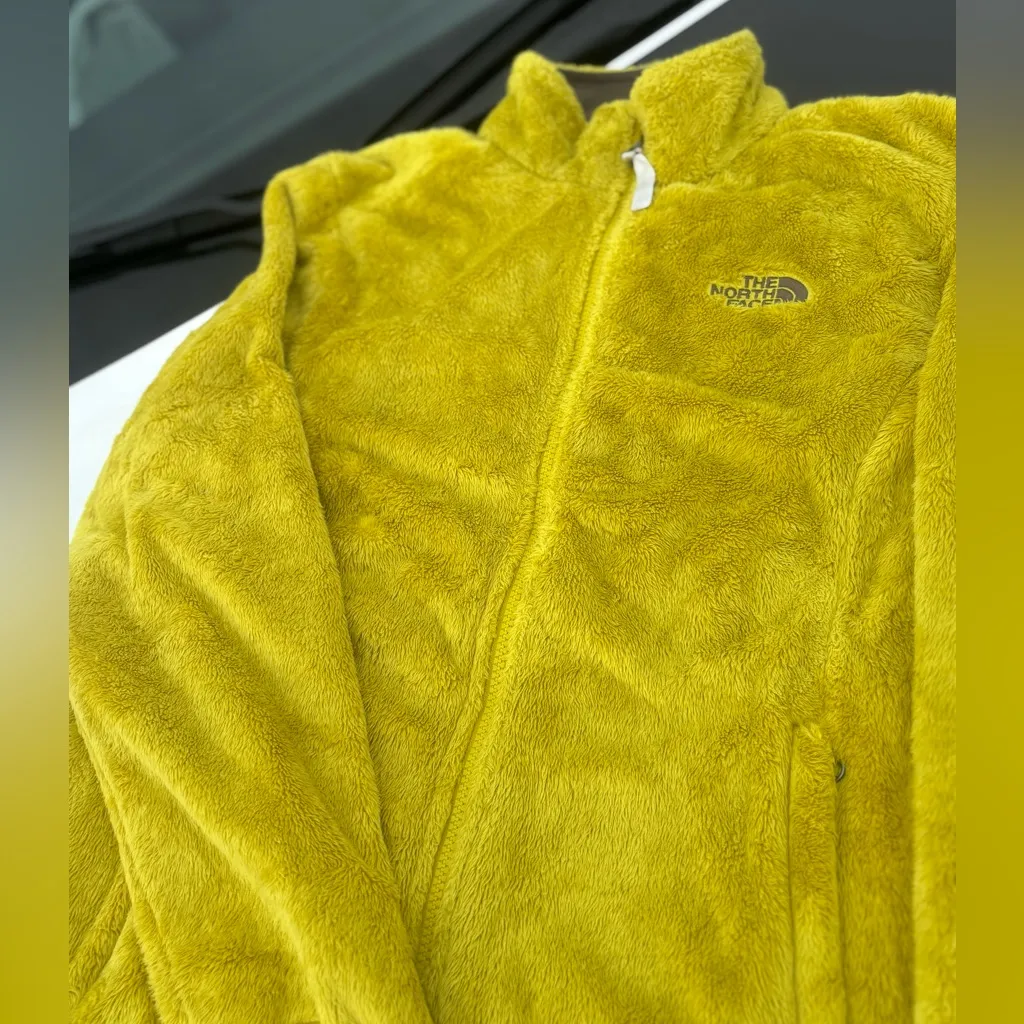 The North Face Vibrant Soft Yellow Oslo Fleece Jacket L - Image 2