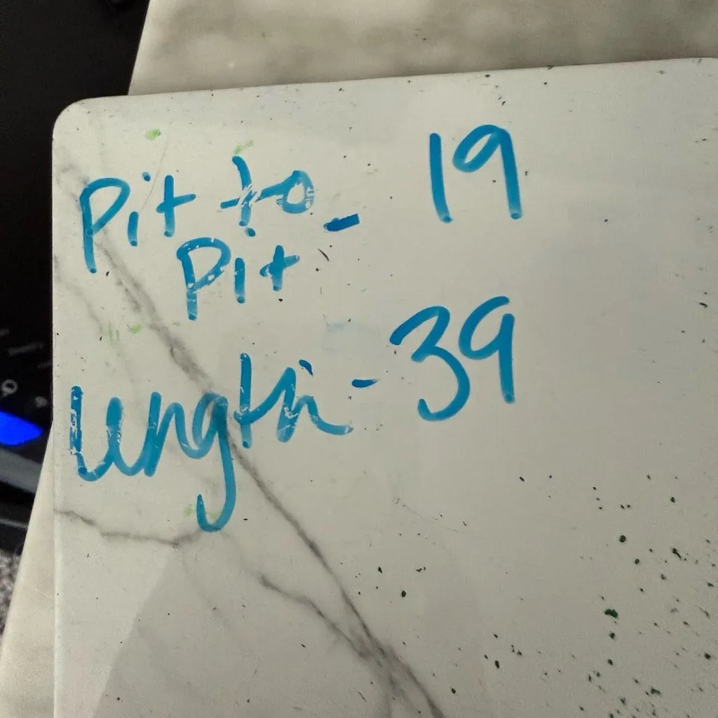 Fair Indigo Women’s Large Navy Patterned 100% Pima Cotton Dress - Image 4