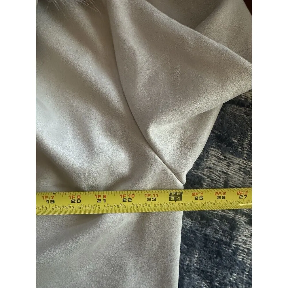 Faux Suede Coat & Fur Collar (removable) Women’s XL NEW Simply Styled by Sears - Image 8