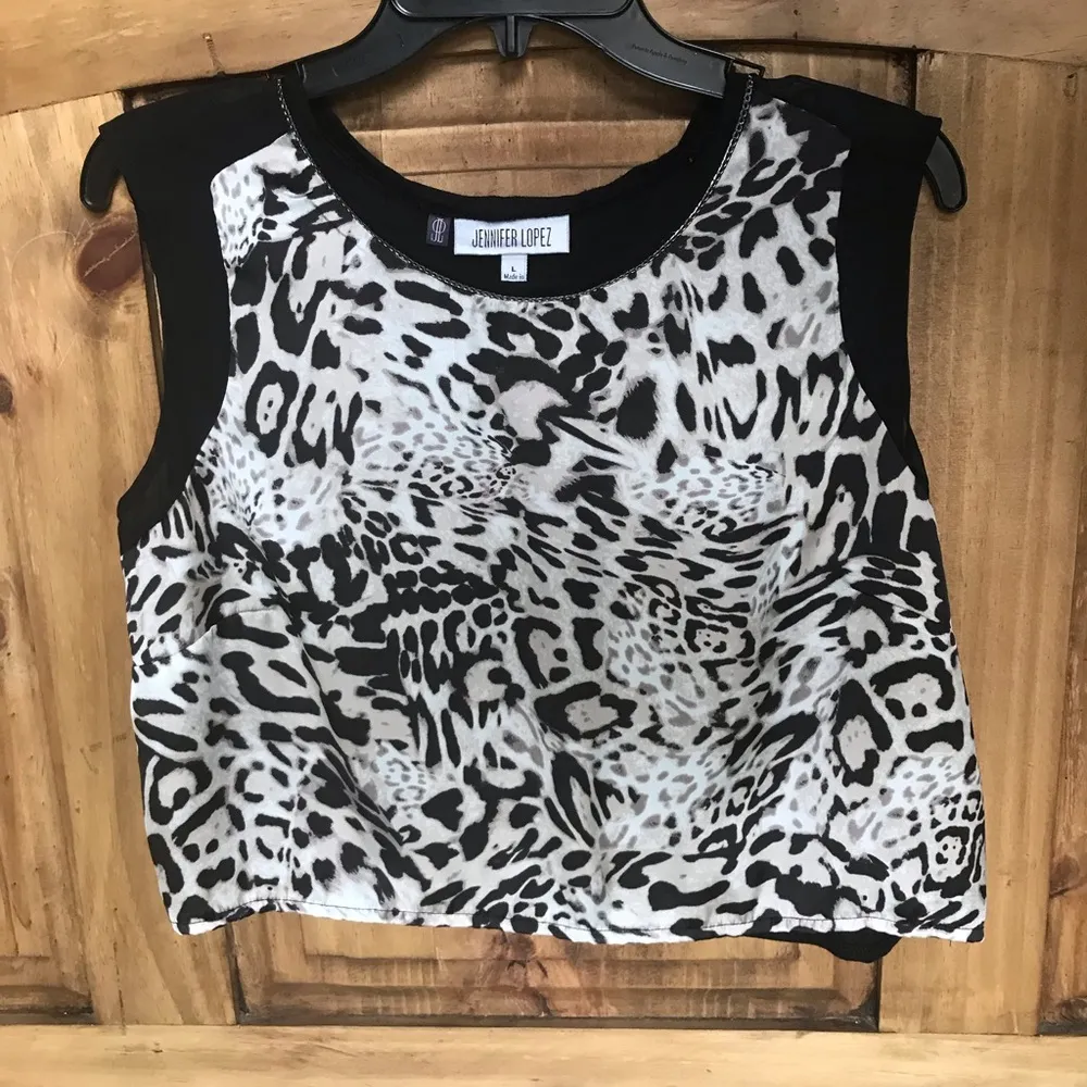 Jennifer‎ López animal print crop top - Image 2
