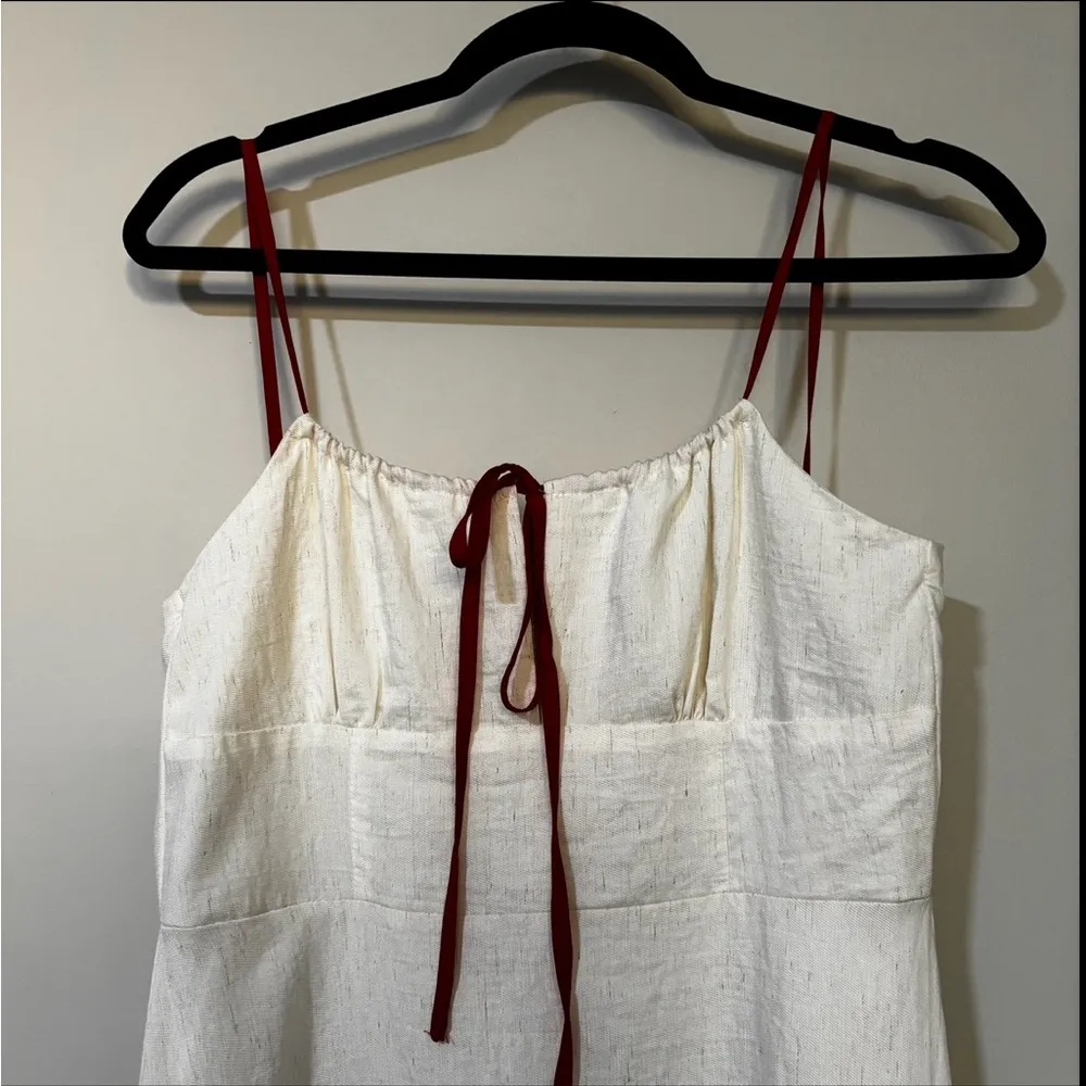 Petal & Pup GRACIE MIDI DRESS - OATMEAL Maxi Dress Size M - Image 4