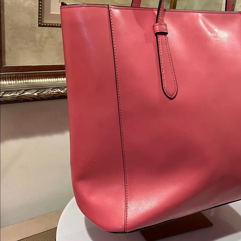 Kate Spade Vibrant Pink Tote Bag - Image 5