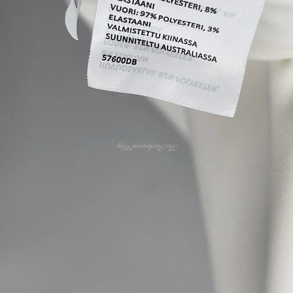 Bardot Jenna One Shoulder Cutout Orchid White Sleeveless Midi Dress White Large - Image 15