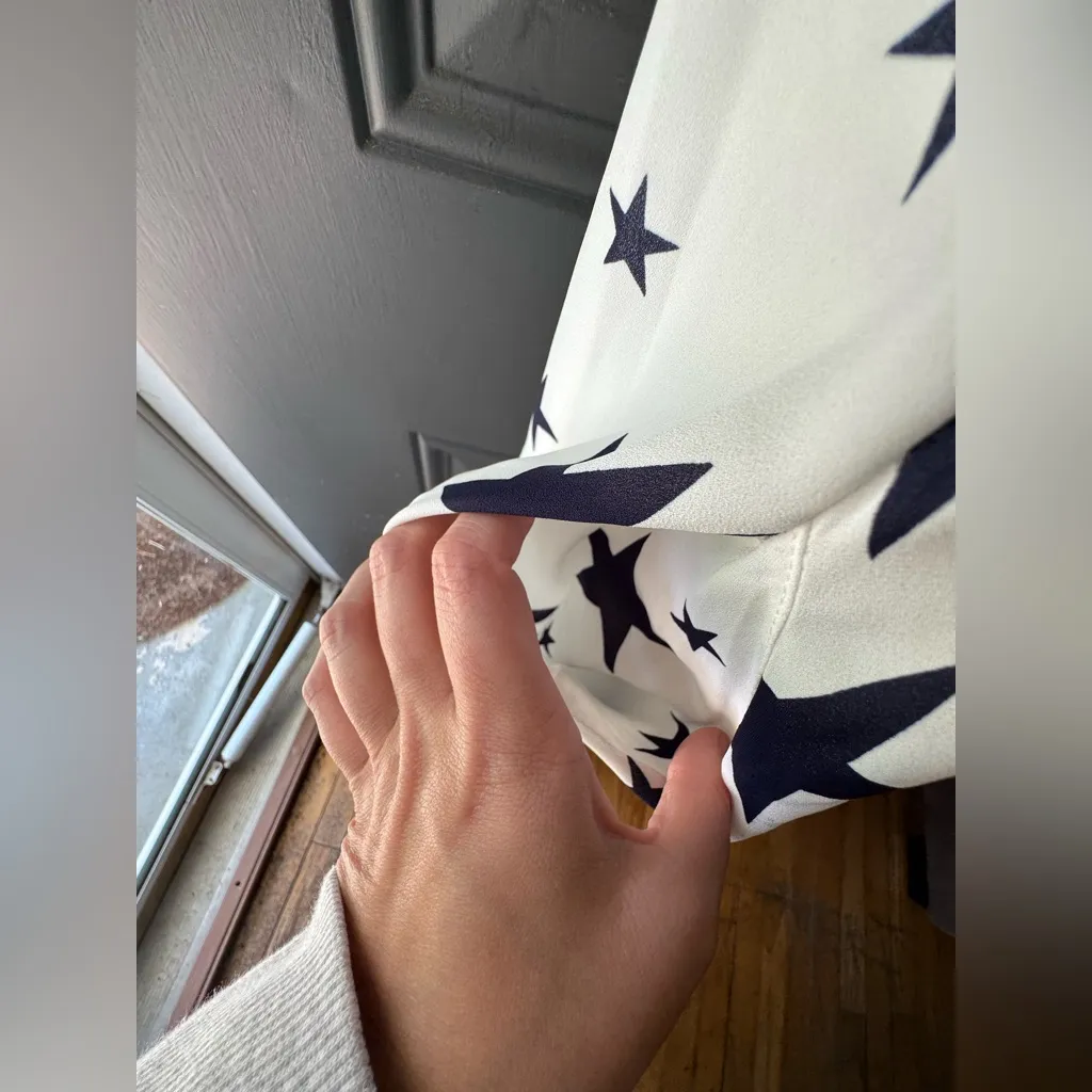 Peach Love Star Print Maxi Dress - Image 4