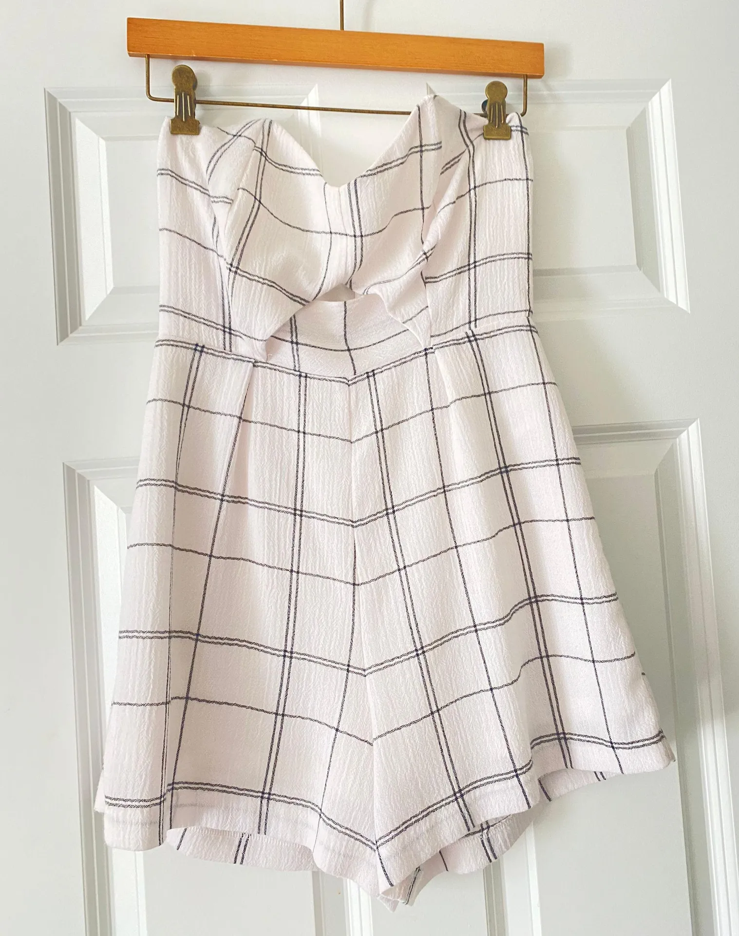 Sorority Recruitment White And Black Romper - Image 3