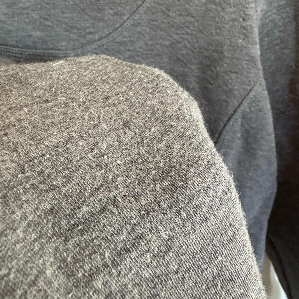 Akris Punto gray cowl neck zipper side pullover size US8 - Image 4