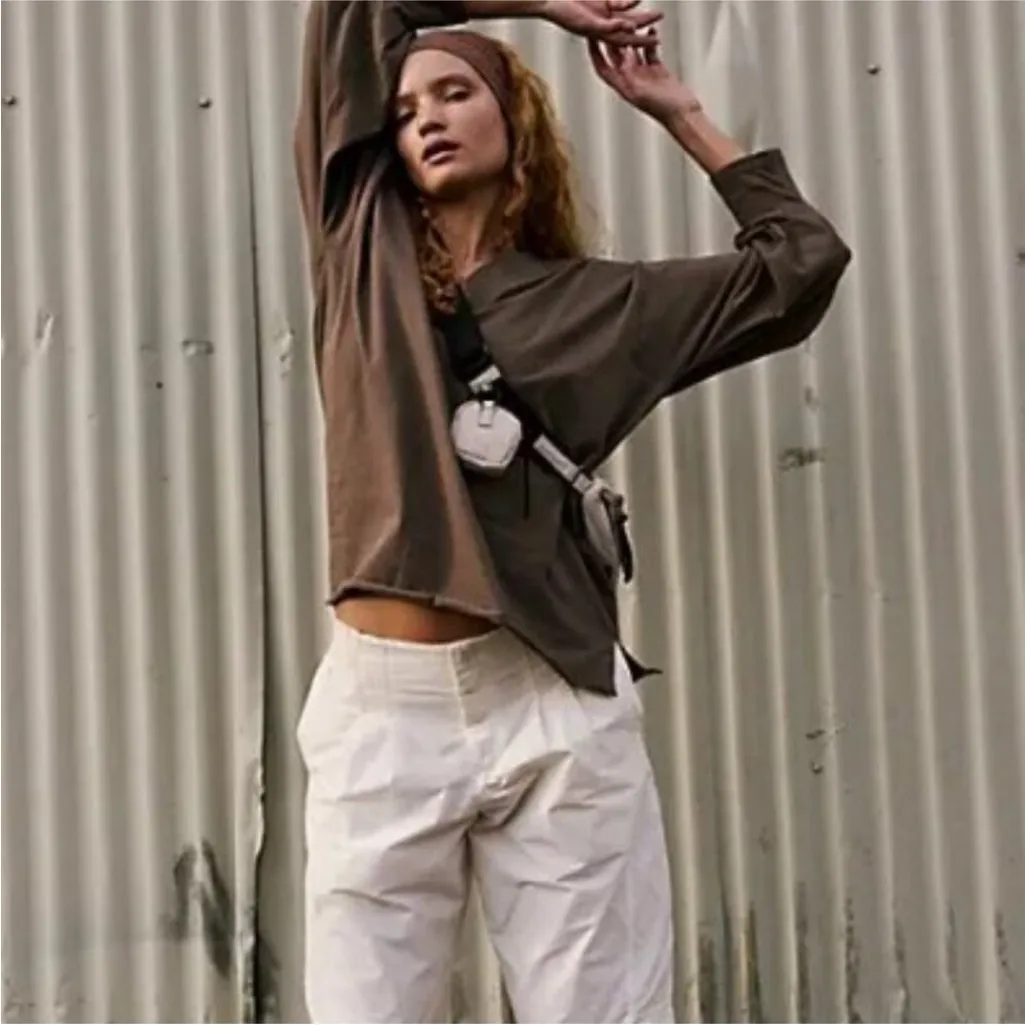 Free People Movement Inspire Boyfriend Layer Top Size XS - Image 3