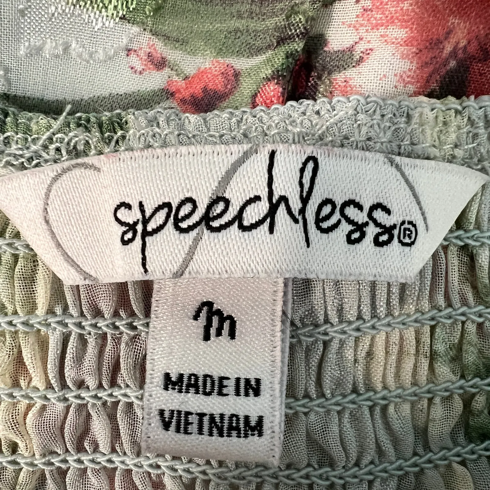 Vintage Speechless Babydoll Dress Juniors M Forest Fairy Cottagecore Festival - Image 2