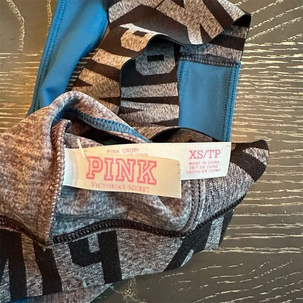 Victoria's Secret PINK Ultimate Crossback Sports Bra Blue extra small Size XS - Image 4