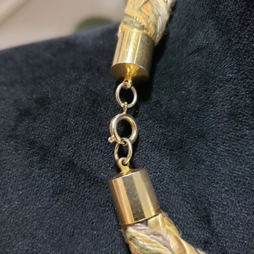 Womens Mother of Pearl Shell Circle Charm Pendant Necklace Gold - Image 11