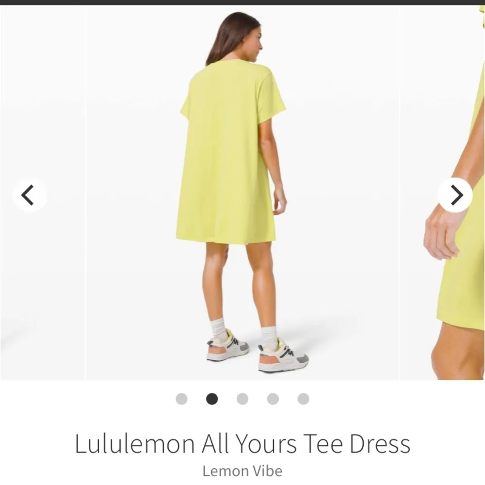 NWT Lululemon All Your Tee Dress Sz 4 (fits like an 8) - Image 2