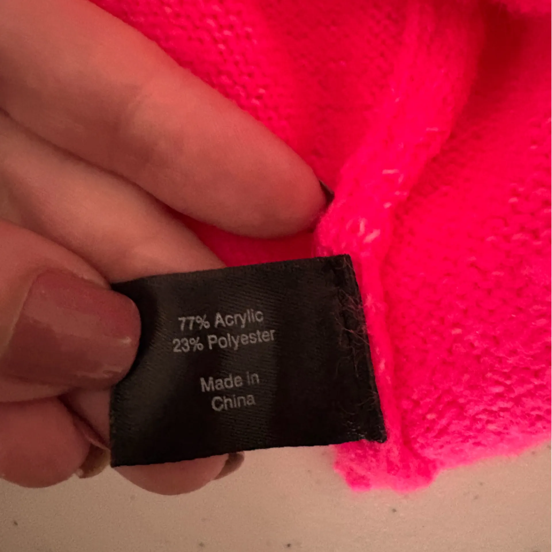 Lane‎ Bryant Hot Pink Crew Neck Sweater Size 22/24 EUC 528 - Image 7