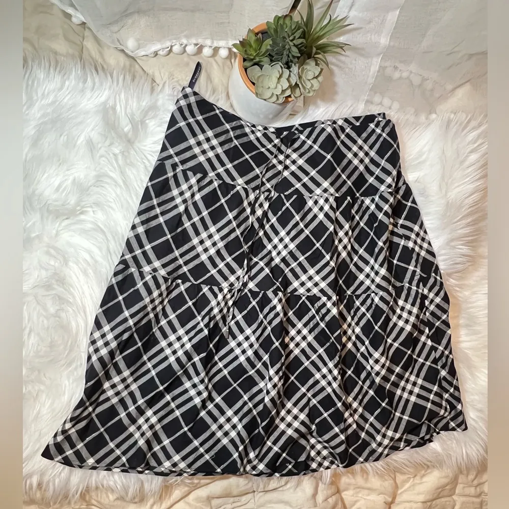 Burberry London Check Plaid cotton Skirt Size EU 40 (US-M-L) - Image 5
