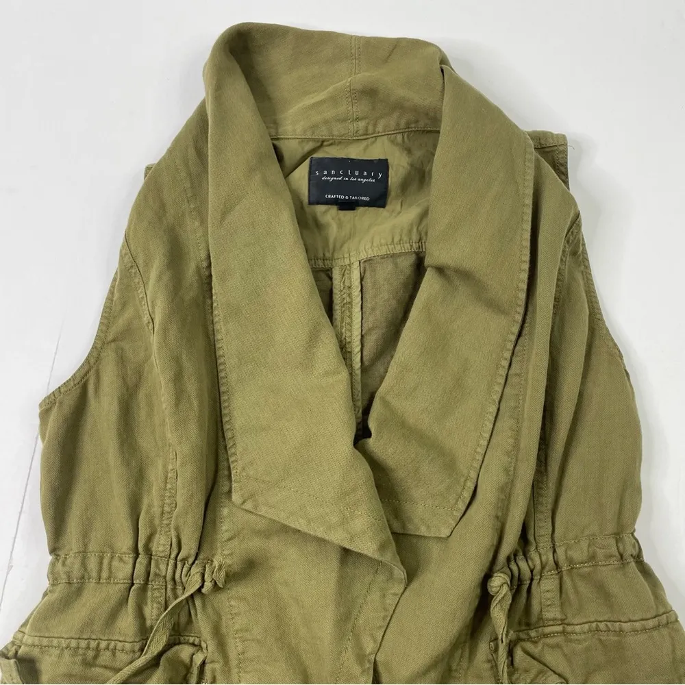 Sanctuary Summer Sunset Vest in Moss - Image 4