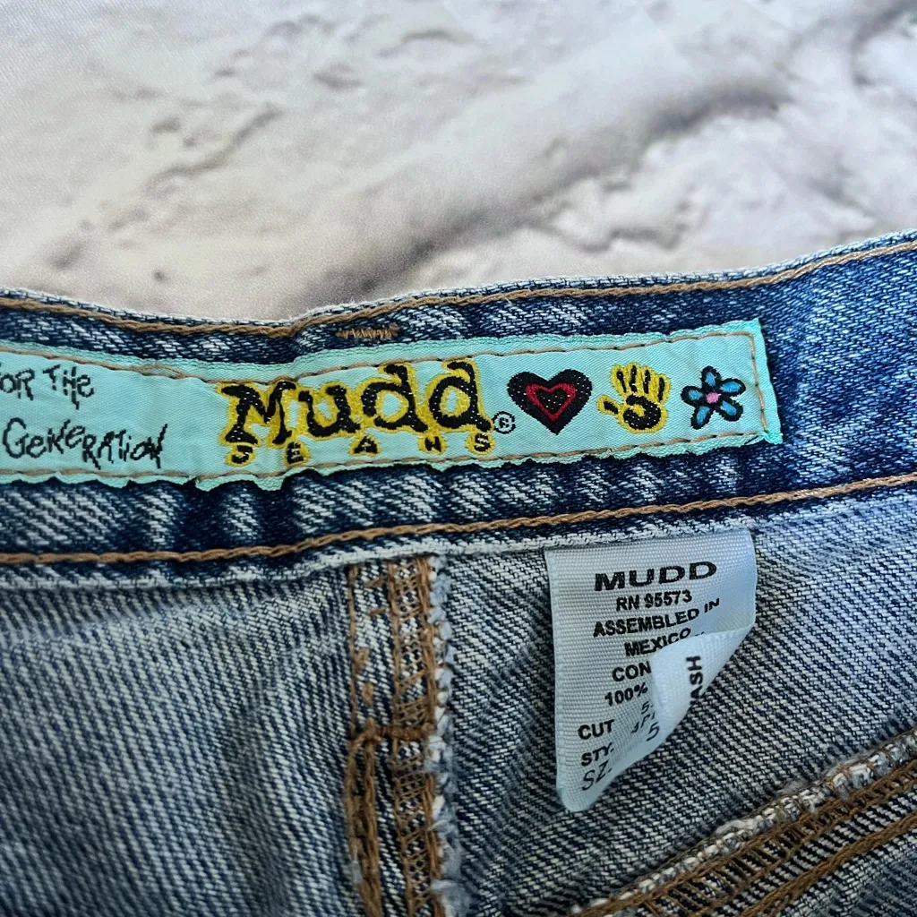 Vintage style Mudd cutoff denim shorts size juniors 5 - Image 5