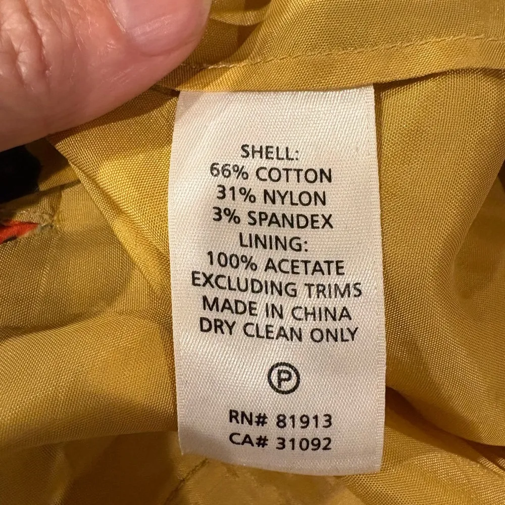 Anthropologie Tracy Reece Gainsborough yellow pencil skirt 6 - Image 5