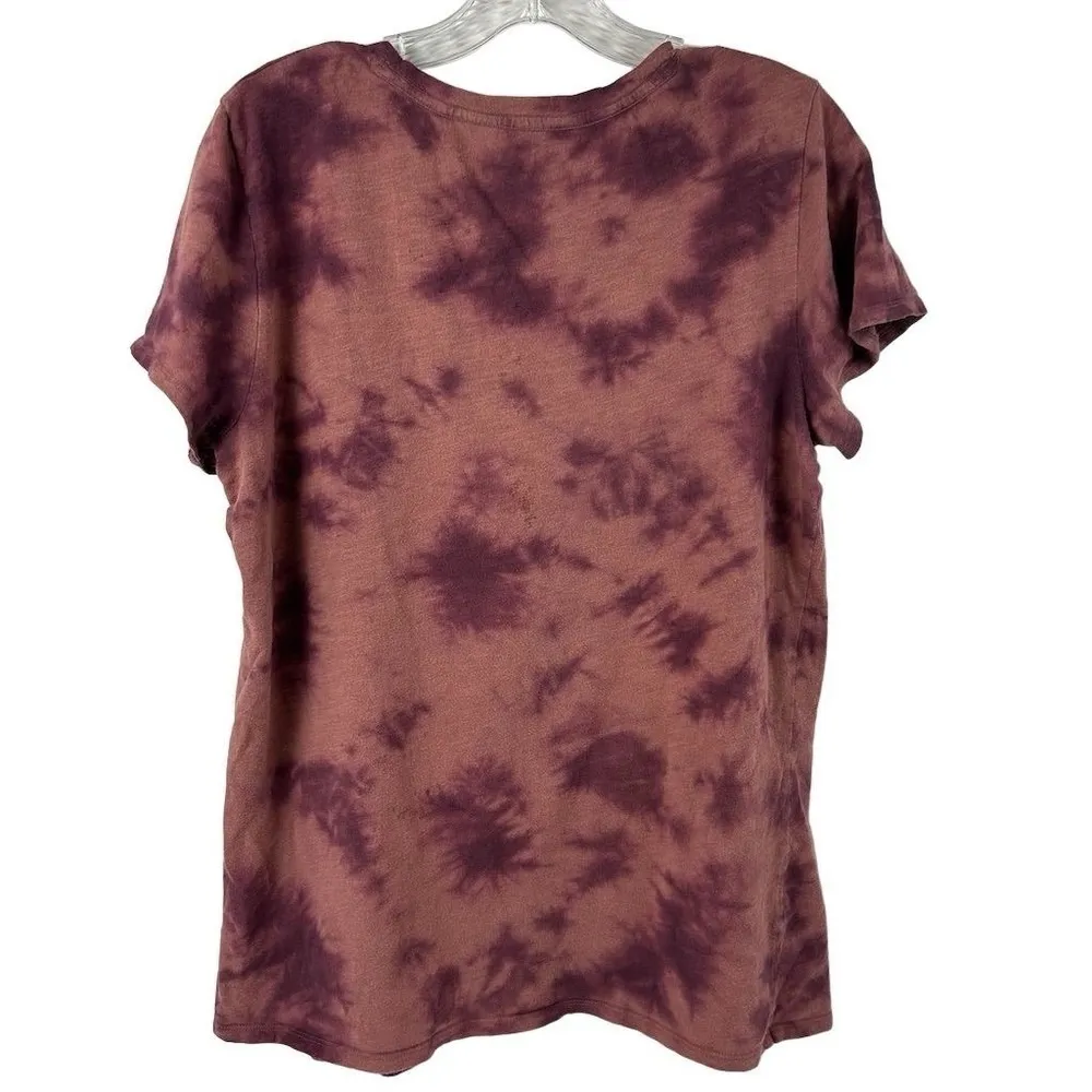 Victoria's Secret PINK Women's Tie-Dye Crew Neck Tee Size Large - Image 3