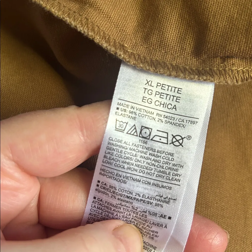 Old Navy Light Brown Field Jacket sz XLP NWT - Image 8