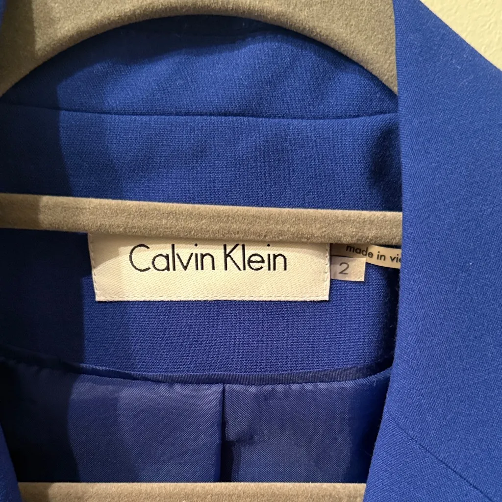 Calvin Klein Men's Vibrant Blue Sport Coat - Image 2
