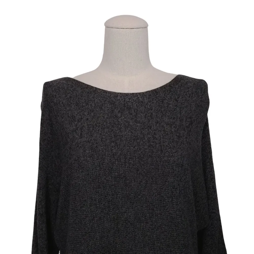 Eileen Fisher Merino Wool Blend Tunic Gray Sz Small - Image 2