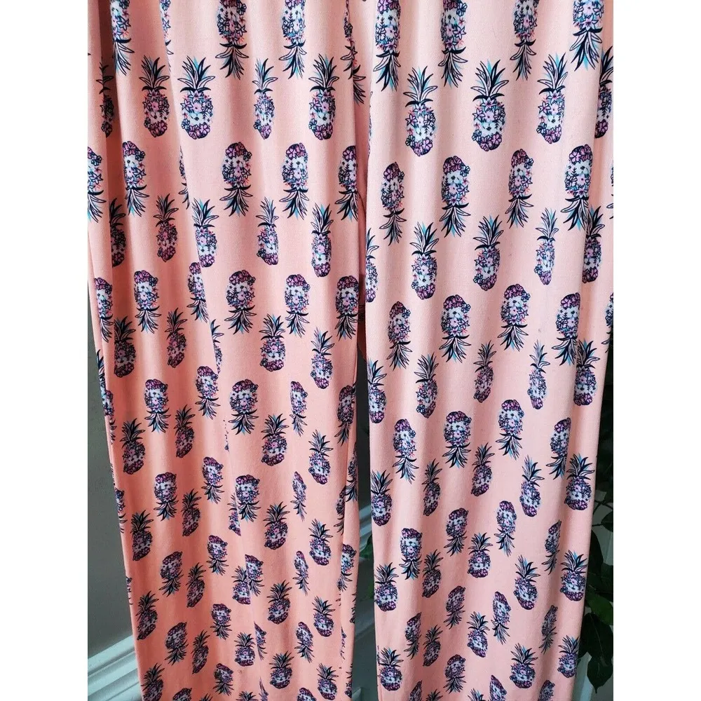 Secret Treasures Women Pink Polyester Comfort Waist Pull On Trouser Pant Size M - Image 3