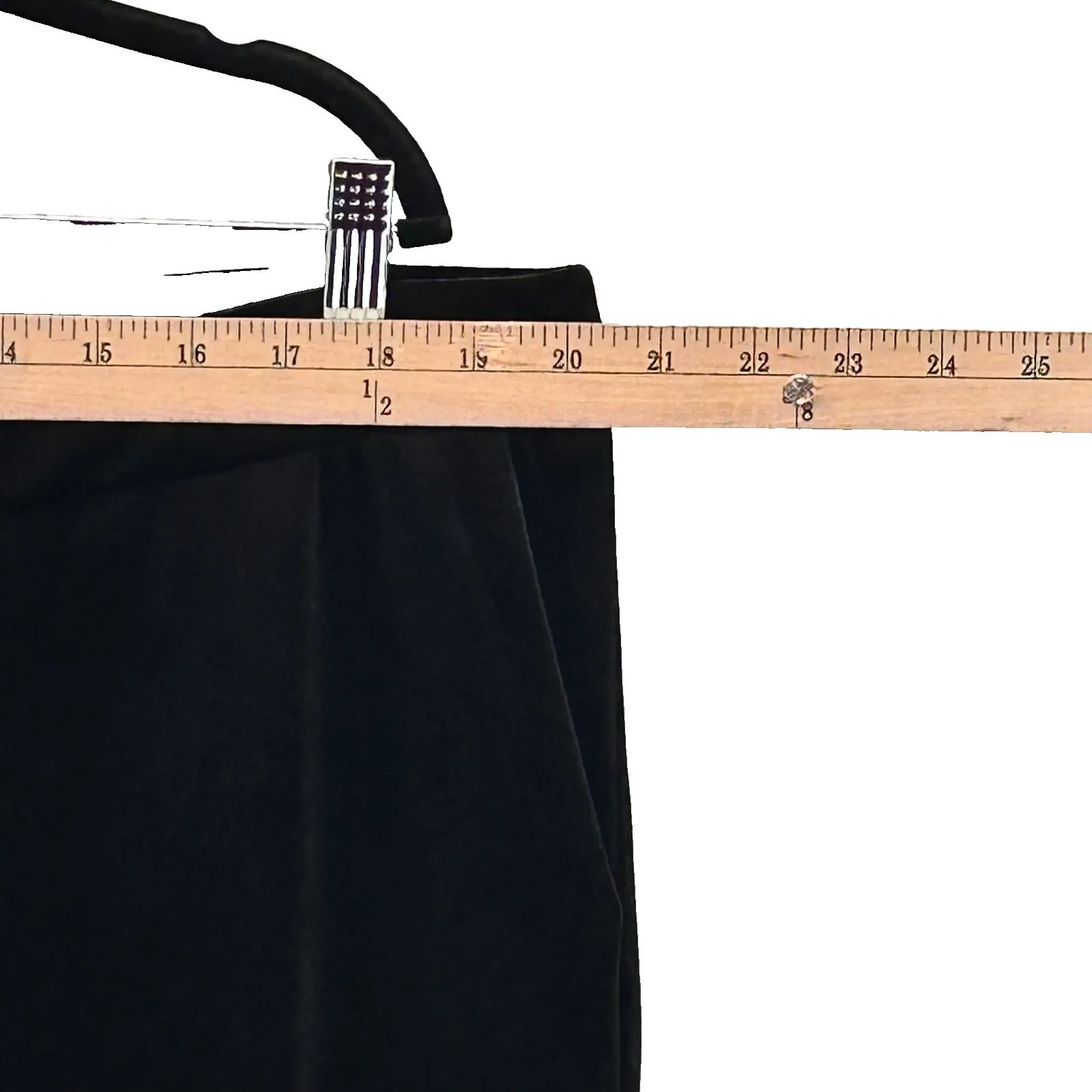 Joan Rivers ‎ Velvet Pull On Pants Black 1XP - Image 12