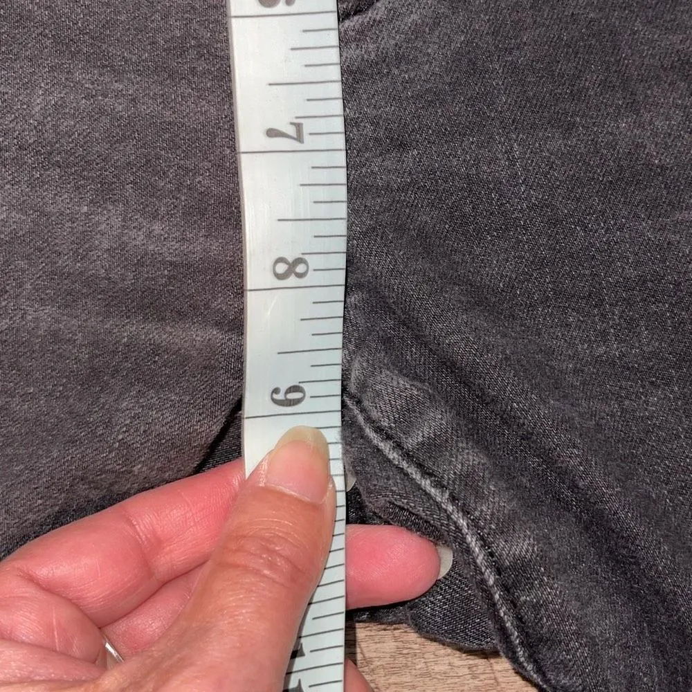 Ann Taylor Loft Women's Cotton Blend Modern Skinny Jeans Black Size‎ 28/6 - Image 9