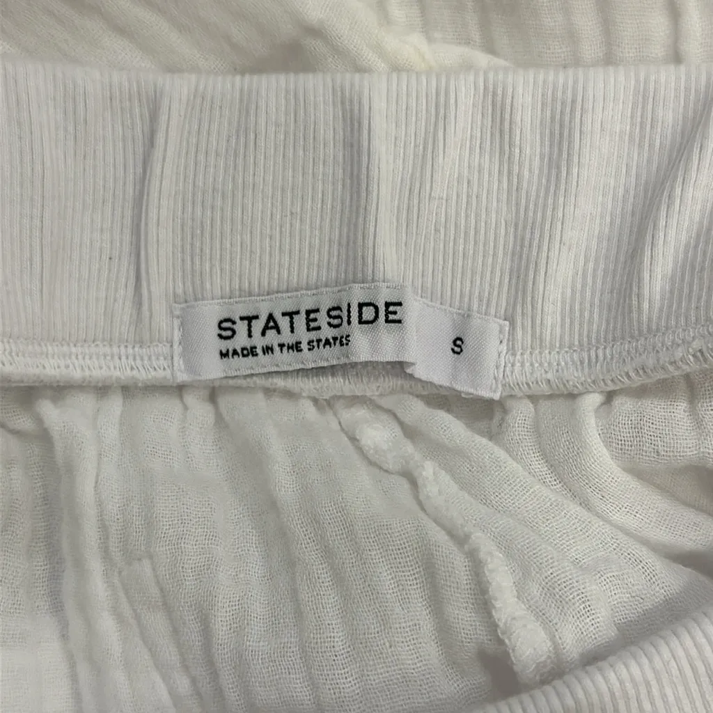 Stateside Cotton-gauze Track Pants - Image 4