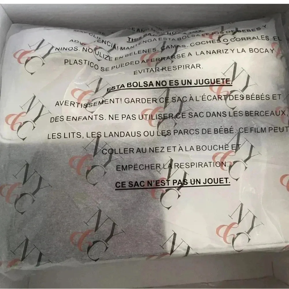 NWT New York & Co Womens Zephyr Crossbody Bag Chocolate White Vegan Leather - Image 7