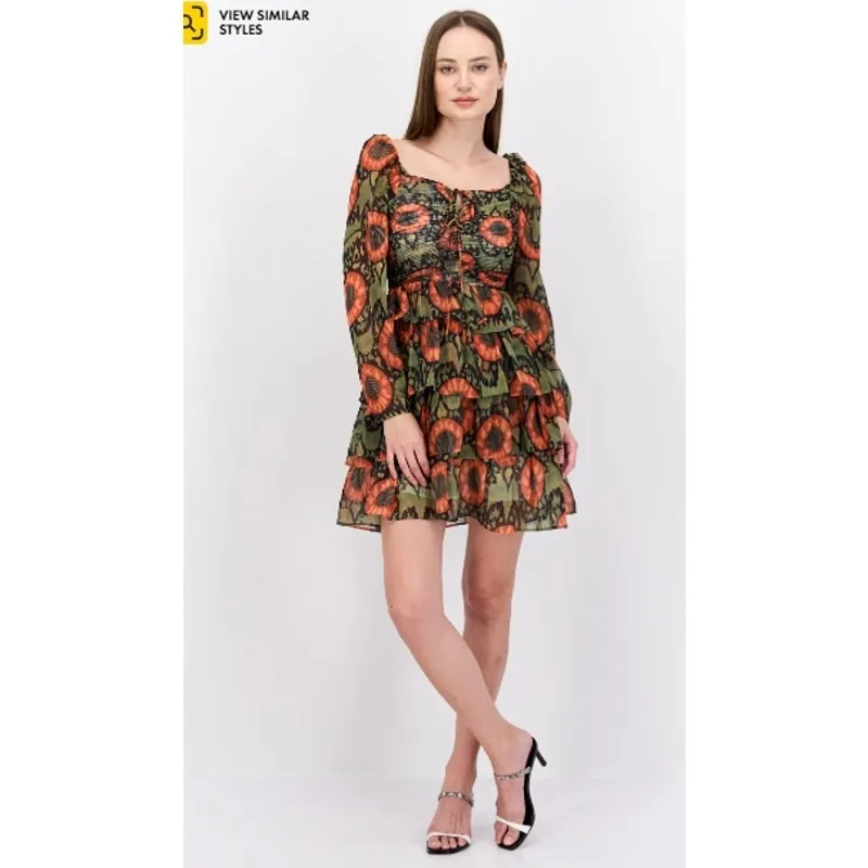 Beulah Women Tiered Dress Size XS New with‎ Tags - Image 3