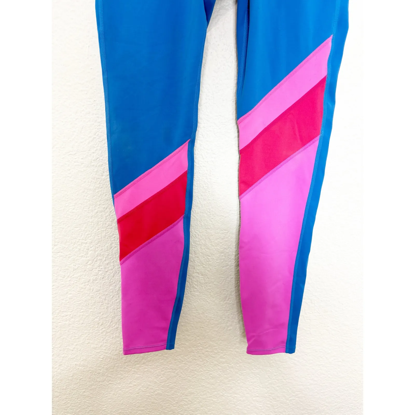 Beach Riot Rio Leggings Size Small Orchid Color Block Stretch Workout - Image 10