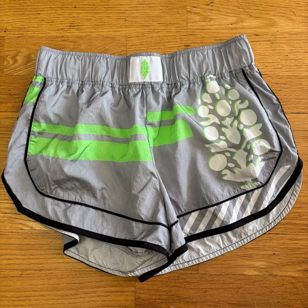 Free People Movement Varsity Blues Outdoor Hiking Preppy Gorpcore Lined Shorts S - Image 4