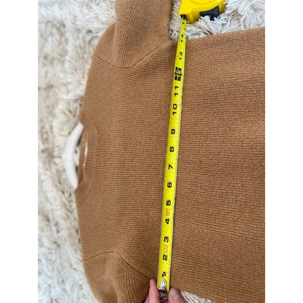 Vintage J Crew Silk Wool Knit Sweater Dress Quiet Luxury Old Money M - Image 5