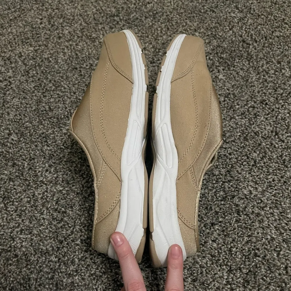 Ryka Gold Slip-On Mule Clogs Walking Shoes 9W - Image 5