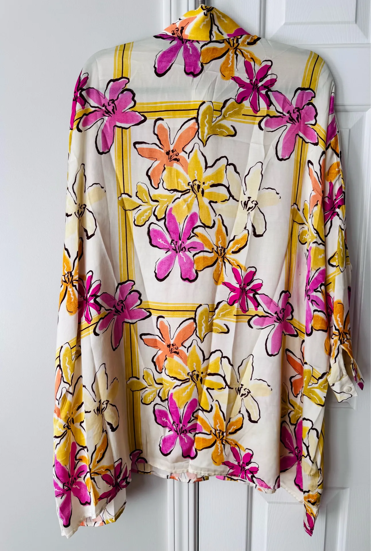 Anthropologie Corey Lynn Calter Long-Sleeve Printed Mini Shirt Dress, Size XS - Image 11
