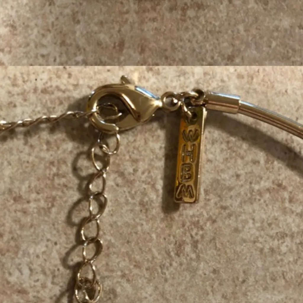 WHBM Freshwater Pearl Floating Necklace - Image 6