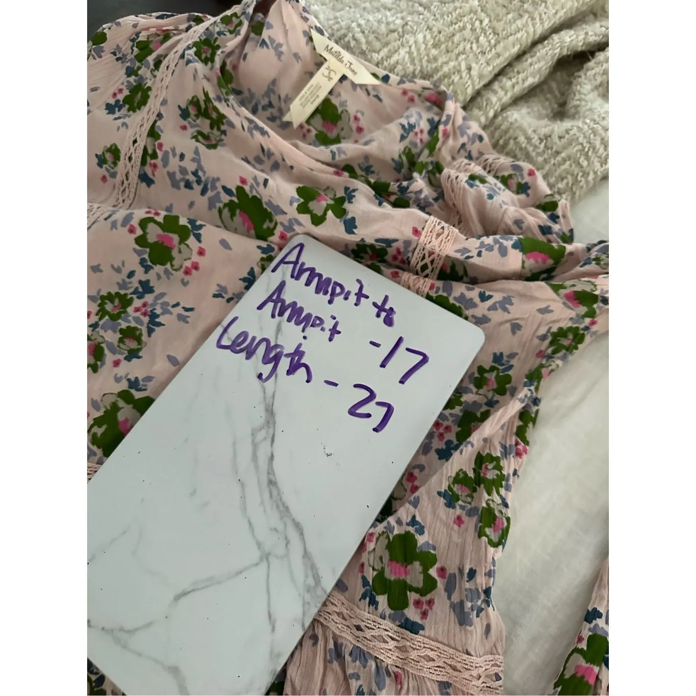 Matilda Jane Women’s Small Like A Lady Floral Dress/Tunic - Image 6