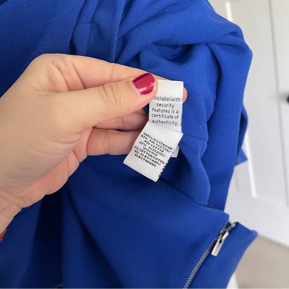 Diane Bon Furstenburg Blue Dress - Image 4