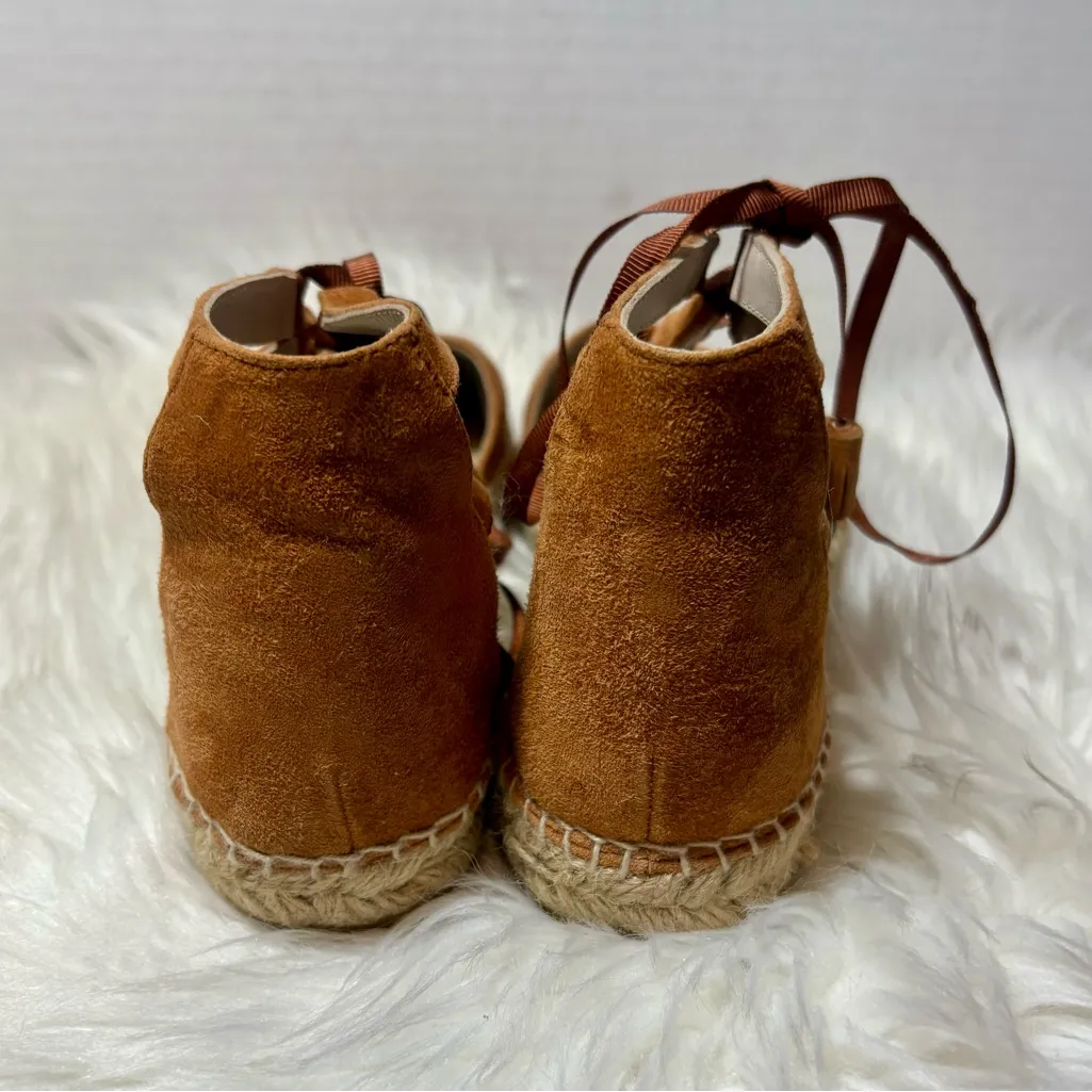 BODEN Hazel Espadrille Shoes Tan Size 7 - Image 5