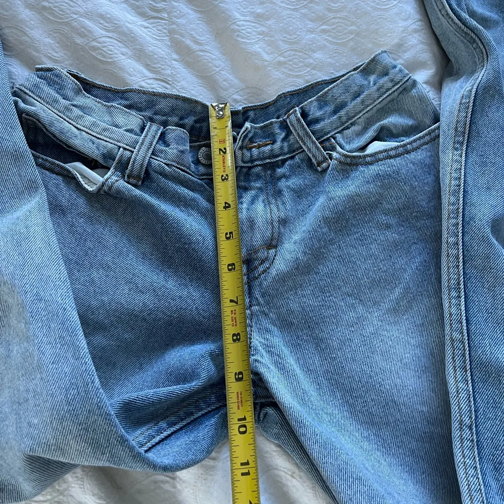 Women's Blue Flared Jeans size small J galt - Image 5