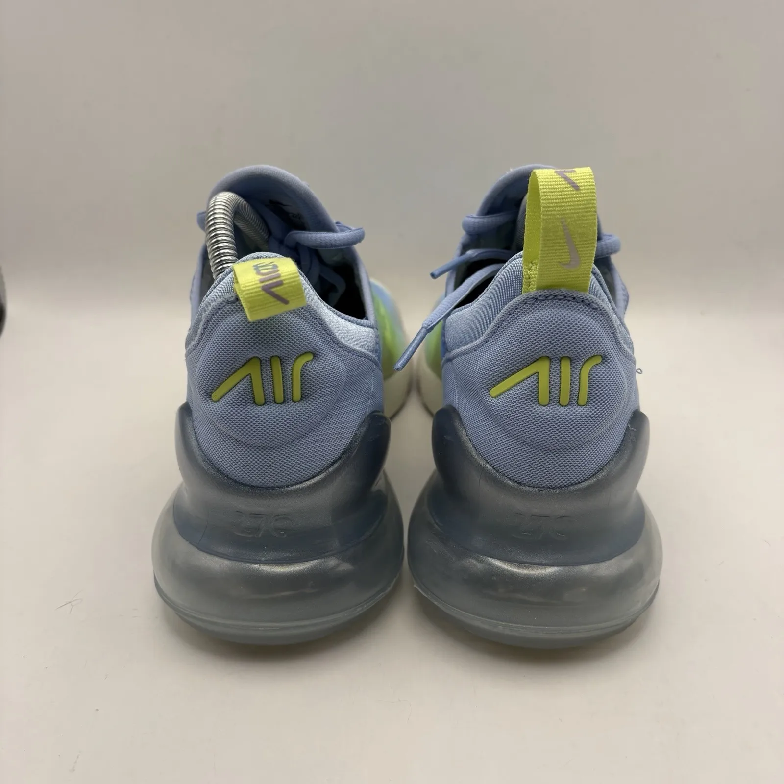 Nike Air Max 270 Womens Size 8.5 Running Shoes Blue Green White IB7937-468 - Image 4