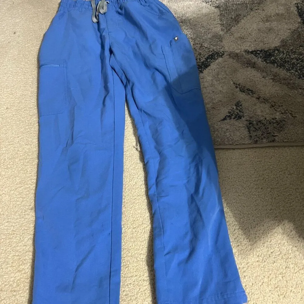 FIGS  xs blue pants - Image 4