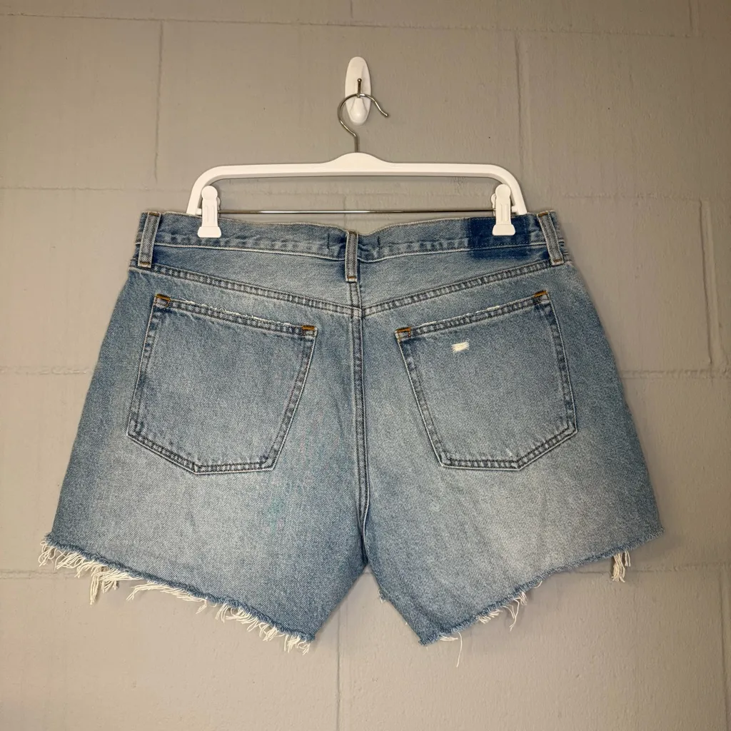 Abercrombie & Fitch The Boyfriend Short Mid Rise Women’s Size 14/32 - Image 3