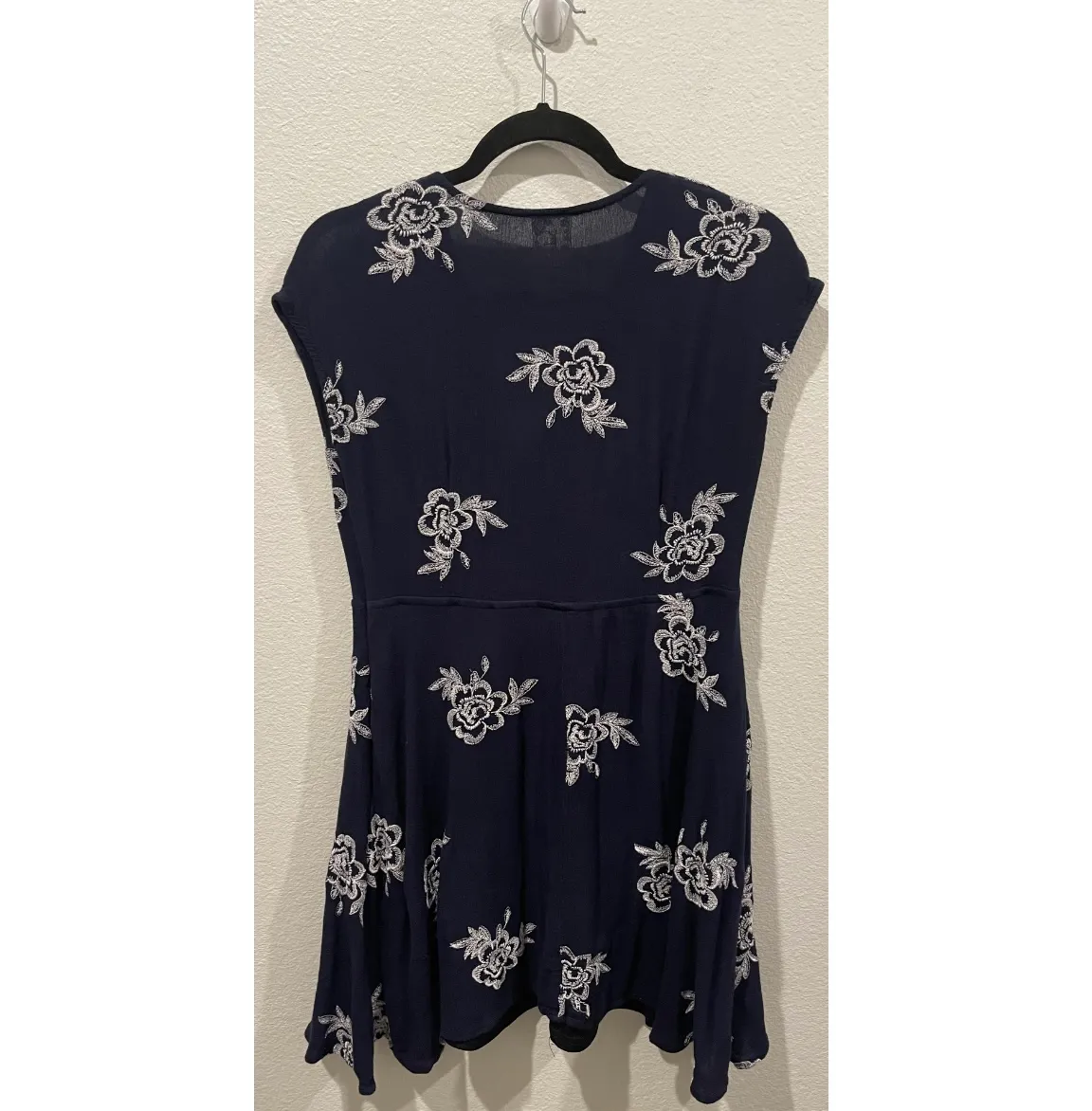 SAGE AND SADIE Scarlett Navy Blue Mini Dress  - Image 6